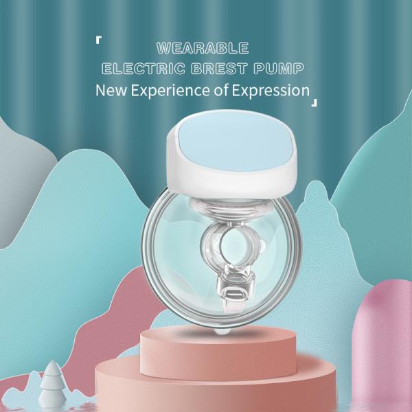 Latex Free Handsfree Electric Breast Pump Wearable Fast Charging Wireless Breast Pump