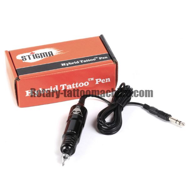 Hybrid Rotary Hawk Style Tattoo Pen Machine RCA Connection For Tattoo Liner and Shader