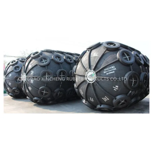 обвайзер 3.3X6.5m морской резиновый Иокогама с сетью цепи и покрышки