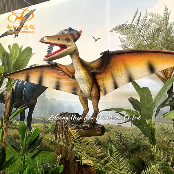 Jurassic Park Simulated Animatronic Pterosauria Dinosaur Model for Amusement Park