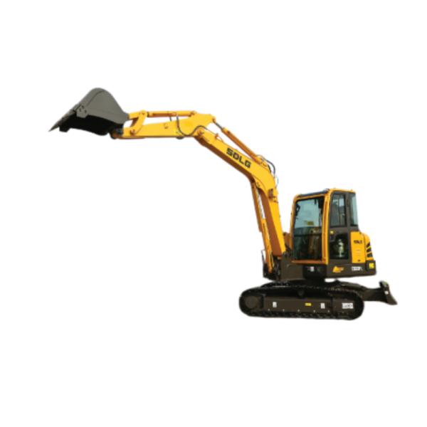 SDLG Lingong E660FL Small Excavator 6t Digger With 0.22m³ Bucket