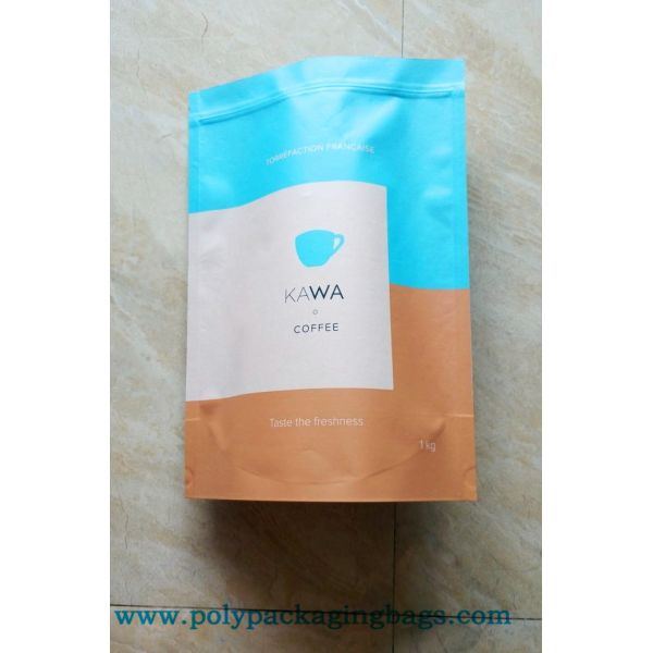 Zip Lock Kraft Food Paper Aluminizing Bag