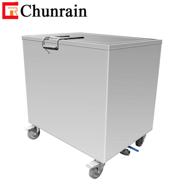 Cozinha comercial Forno de limpeza de aço inoxidável Tanque de mergulho com tanque de remoção aquecido Remover óleo Carbono CR-121L