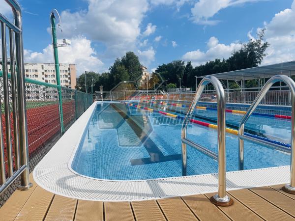 Modular School Learn To Swim Pool Zn-Al-Mg Steel Prefabricated Training Swimming Pool