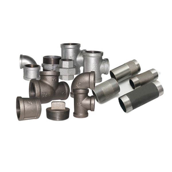 Water Supply Malleable Iron Pipe Fittings Galvanized Sanitary Pipe Fittings