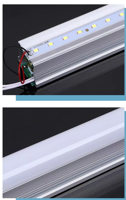Emergency Power-off Lighting T8 Split Aluminum-Plastic LED Fluorescent Lamp with Design