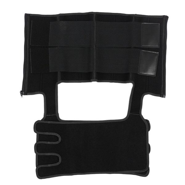 Черный двойной пояс NANBIN плюс талия Cincher размера ультра вспотел талия и триммер бедренной кости