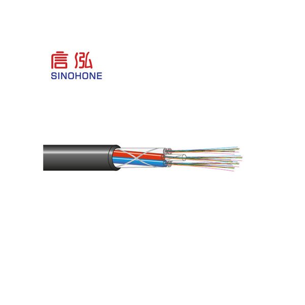 High Fiber Density Microduct Fiber Optic Cable , Blowing Fiber Optic Cable