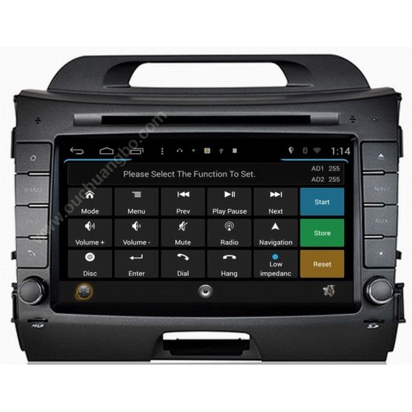 Ouchuangbo S160 Kia Sportage 2014 audio DVD gps radio android 4.4 3G WIFI 1080P free map