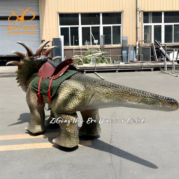 Electric Child Kiddie Dinosaur Rides with Light and Music in Shopping Mall and Park