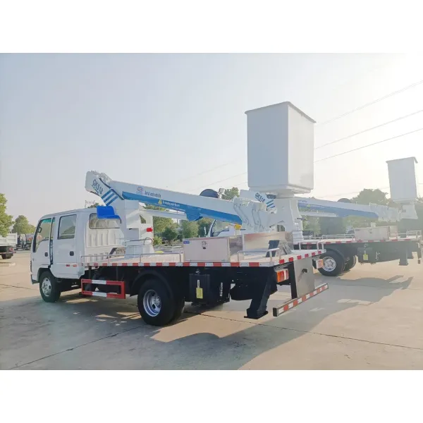 Isuzu Double-Row Aerial Work Truck Sells 25m Aerial Work Truck Price