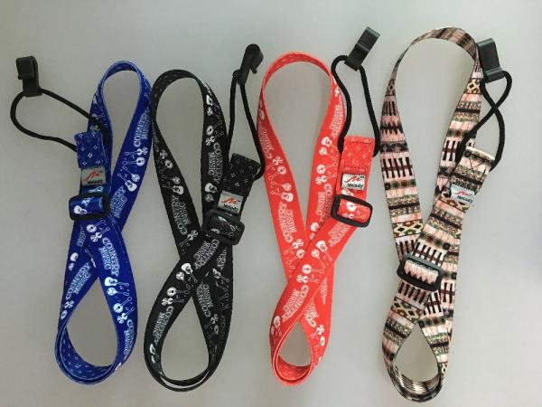 Professional Acoustic Guitar Neck Strap , Western Style Guitar Strap 