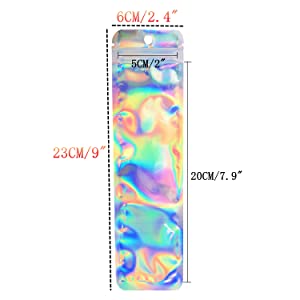 Herbal Tobacco Bag, Tea Foil Bag, mylar Zip lockk bag child resistant bag Pouch, Aluminum Foil Paper Pac