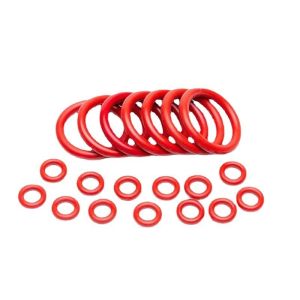 Настраиваемый цвет Fep Включенные O-кольца уплотнители Нефтяные устойчивые резиновые уплотнители для труб бензина