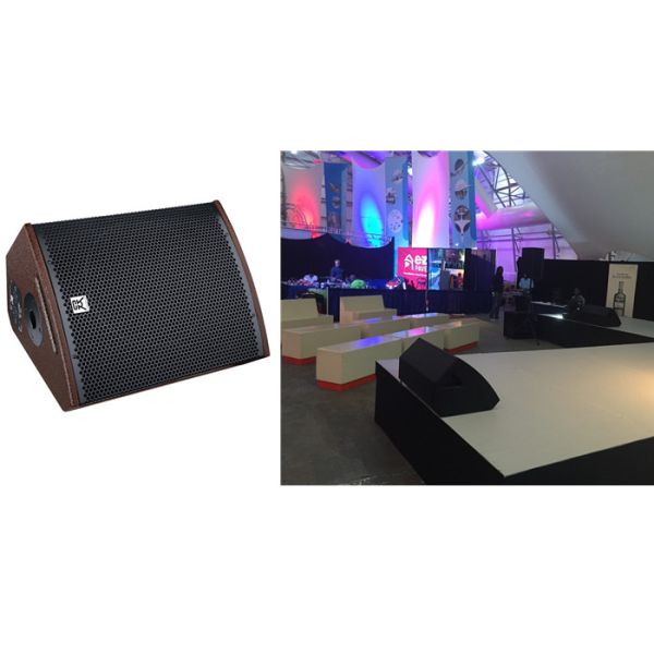 Coaxial Stage Monitor Speakers System 10 Inch 2 Way Audio System Outdoor Loudspeaker
