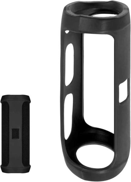 LFGB Odorless Silicone Protective Case Bluetooth Speaker Back Strap Crossbody Anti-Collision Protective Case Free Of