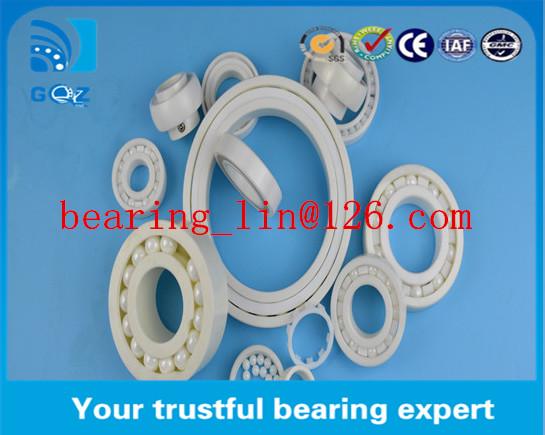 Medical Equipment Deep Groove Ceramic Ball Bearings 6002CE 9mm Thickness