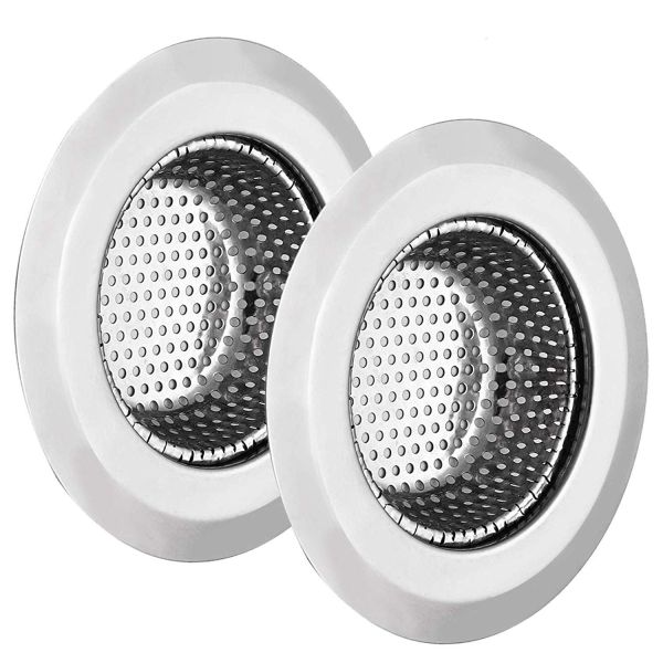 Sink Filter For Kitchen Bathroom Home，Custom Diameter ， Stainless Steel Sink Drainer Mesh