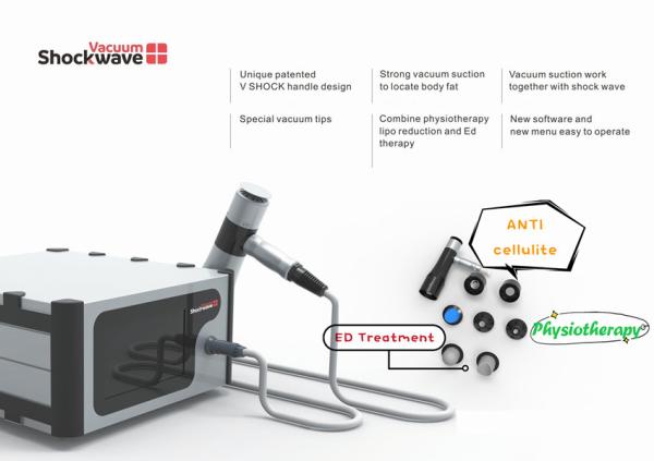 Vacuum Shock Wave ESWT Therapy Machine For ED Treatment