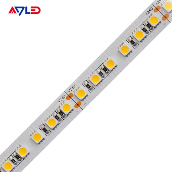 Dimmable Outdoor LED Strip Lighting 5050 Waterproof Flexible Tape 24V Exterior Cuttable