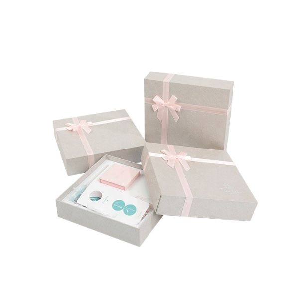 Персонализированная картоновая коробка для упаковки ювелирных изделий для серёжки и ожерелья