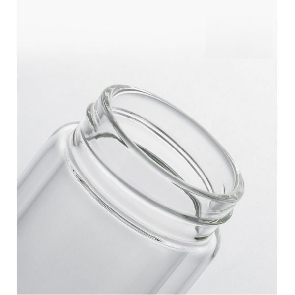 Outdoor Travel Double Wall Glass Tea Infuser Thermos 304 Stainless Steel