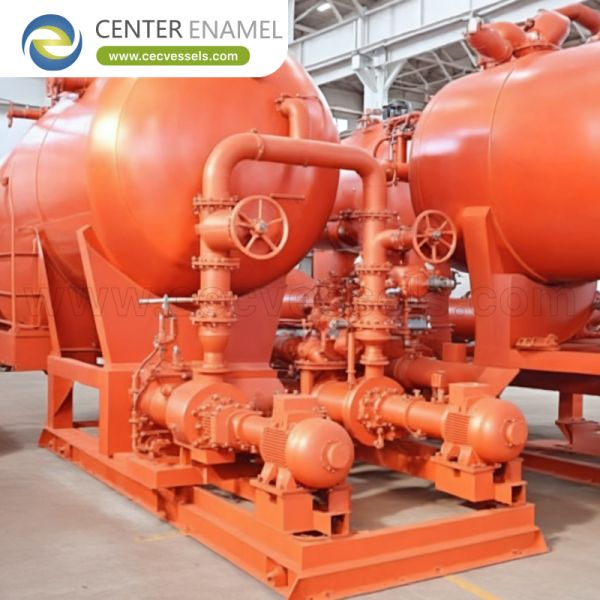 Corrosion Resistant Welded Steel Tank with Customizable Design and Stainless Steel Construction for Industrial Storage