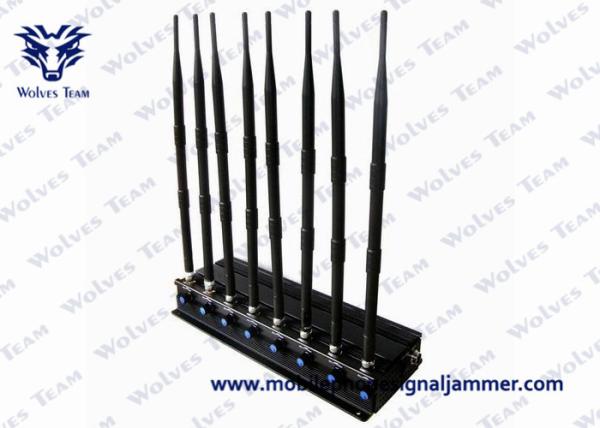 3G 4G Cellphone Prison Jammer 4.0kg Weight Secure Design To Avoid Sabotage