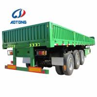 Camión de carga de carga de 36 toneladas para mercancías generales de Fuwa Bpw Axle