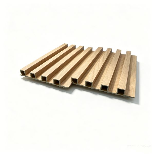 DIY Friendly Hollow 3D Slat PVC Fluted Wall Panels 170x22mm Interior Wall Cladding for Home Decor Projects