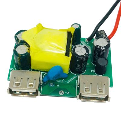 Placa de circuito de montagem 10W do PWB da eletrônica do adaptador da C.A. para o carregador de 2 USB