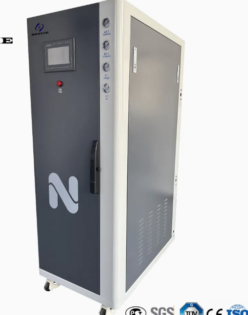 PED CE Certificated Laser Welding Nitrogen Generator for 2kW / 3kW Systems with 30L / 40L Buffer Tanks