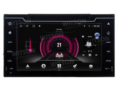 8 estilo do OEM da tela com a plataforma de DVD para Toyota Corolla Fortuner Estima Innova Vios
