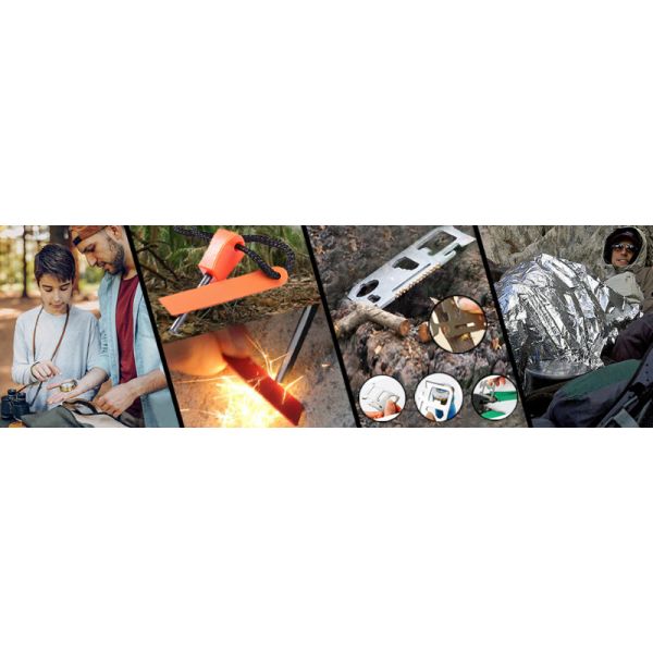 Outdoor Emergency First Aid Survival Kit Stay Safe and Prepared on Your Camping Trip