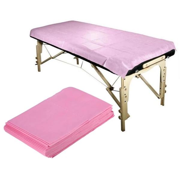 Eco Friendly 35G Blue Disposable Bed Roll 100m