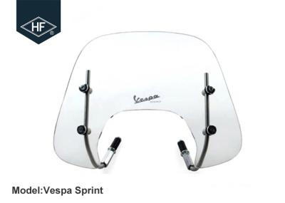Scooter Aftermarket Motorcycle Accessories Windshield Air Flow Wind Deflector For Vespa GTS Sprint LX S Privamera