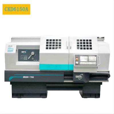 Máquina horizontal do torno do CNC Torno do torno CKD6150A do CNC da cama lisa