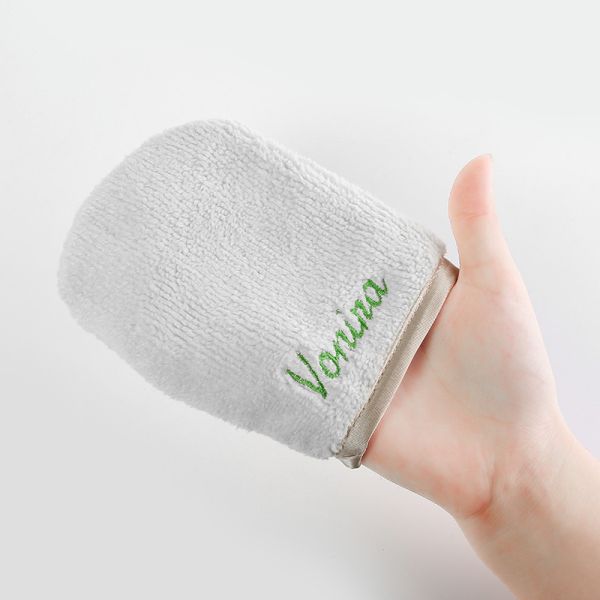 Microfiber Facial Wash Cleaning Face Cleaning Mitt Glove Makeup Remover Glove