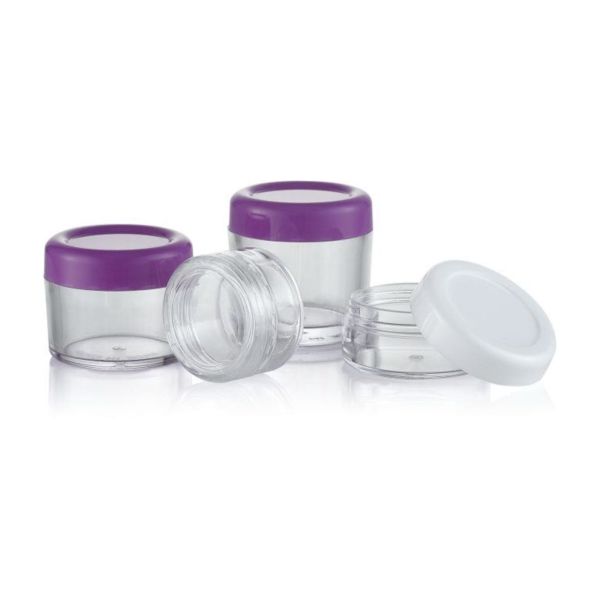 15ml 60ml Custom Color PS Cream Jar for Face Care Customized Color Sample Provided