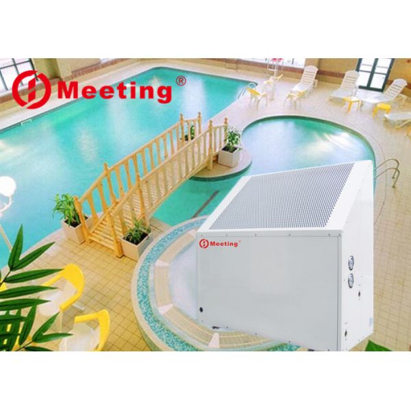Low Noise LowTemperature Air - To - Water Pool Heat Pump For Indoor Small Swimming Pools