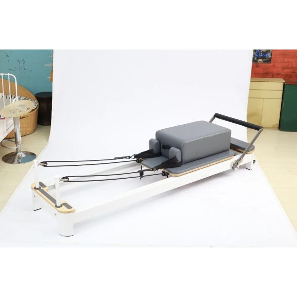 Easy Assembly Metal Pilates Reformer Biceps Aluminum Pilates Reformer U+PL019