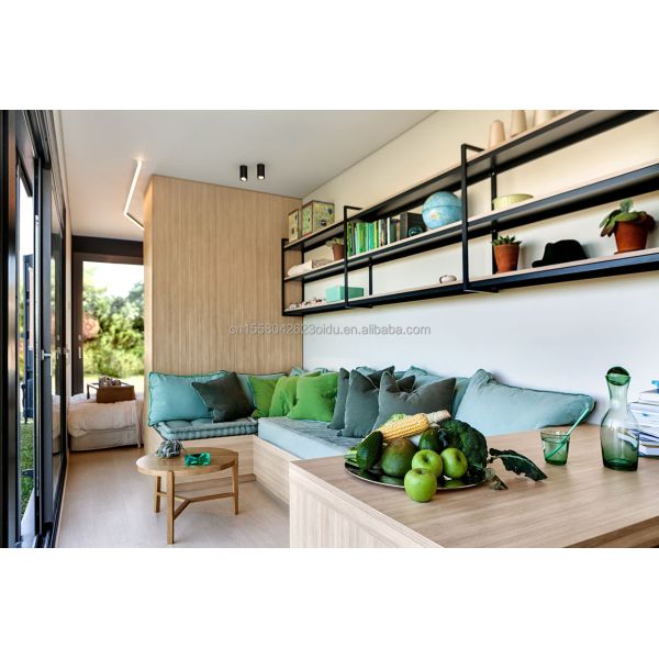 Alquiler de una casa prefabricada de madera Casa de contenedores para alojamiento en hoteles