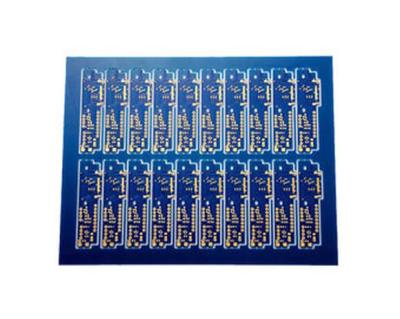 Custom Quick Turn PCB High TG 3mil Blue PCB Board Intelligent Security PCB