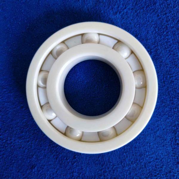 6207CE ZrO2 rodamiento de bolas de cerámica PEEK jaula 35x72x17mm