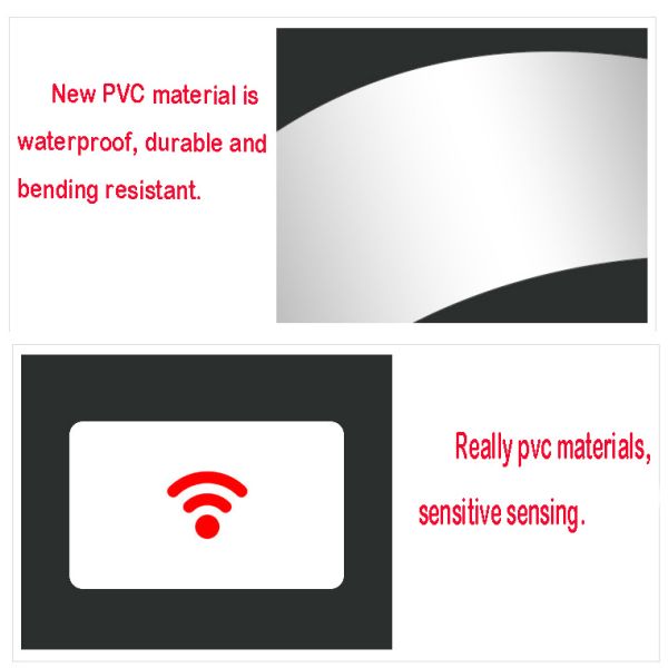 Wholesale Blank Printable PVC NFC Business Card With NFC 213/215/216 Sticker