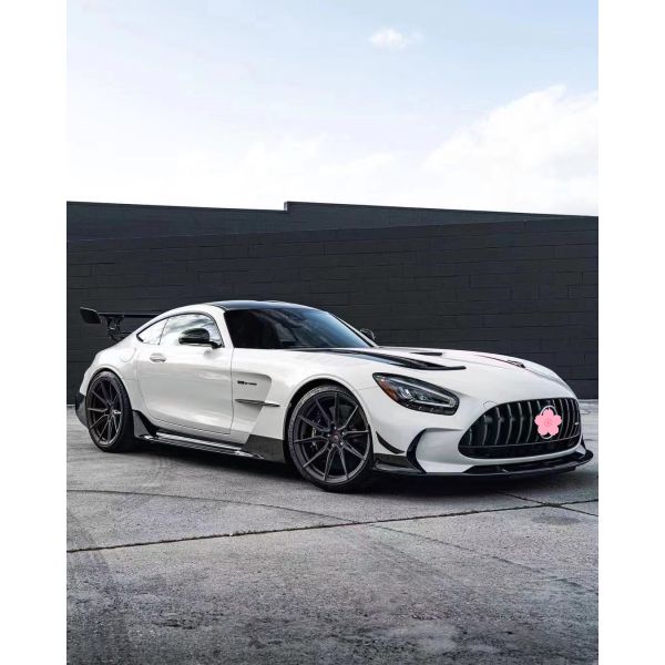 Pièces automobiles pour Mercedes AMG GT GTC GTS Body Kit AMG GT Série noire améliorée Style avant et arrière pare-chocs Spoiler Hood Body Kit