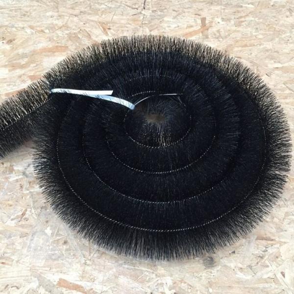 Professional 100mm Diameter White Gutter Brush Leaf Guard 4m Rolls for Gutter Protection