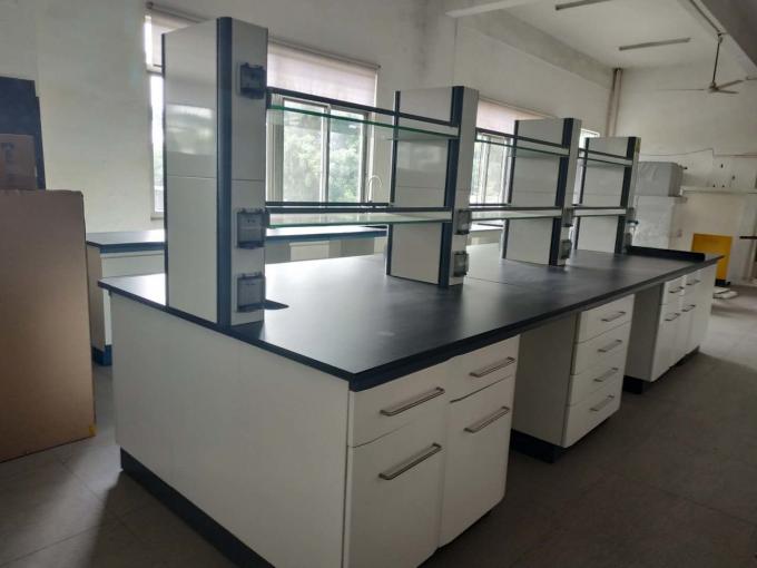 Мебели лаборатории больницы лаборатория верстака современной стальная ставит на обсуждение для OEM школ