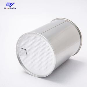 1000 ml De grandes boîtes rondes D99 mm Hautes boîtes rondes d' étain facilement