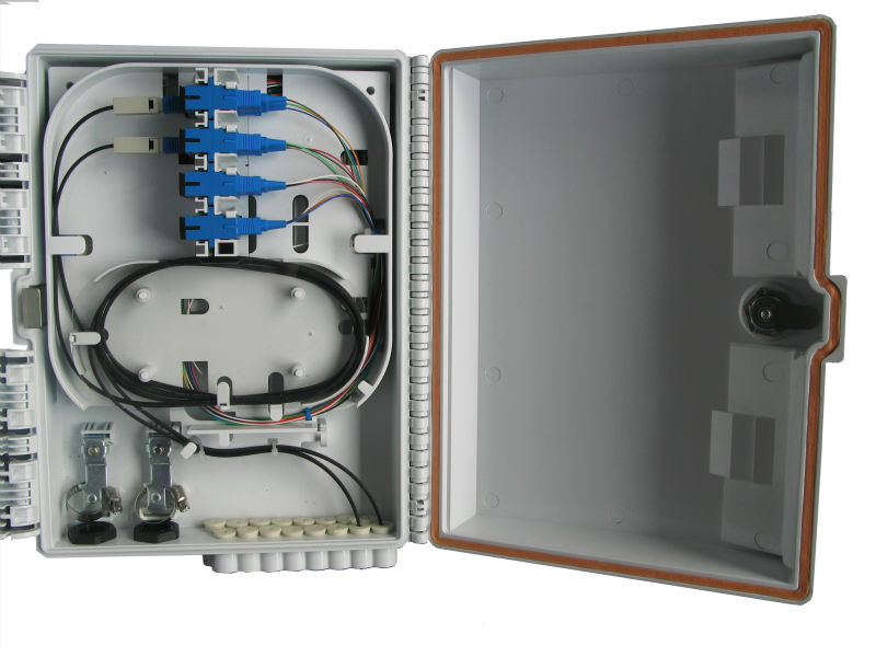 IP 65 переходники SC сердечников терминальной коробки 16 пассивной оптически сети электрический
